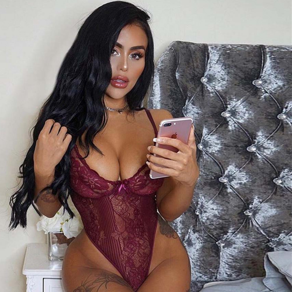 ‘Layla’ lace bodysuit