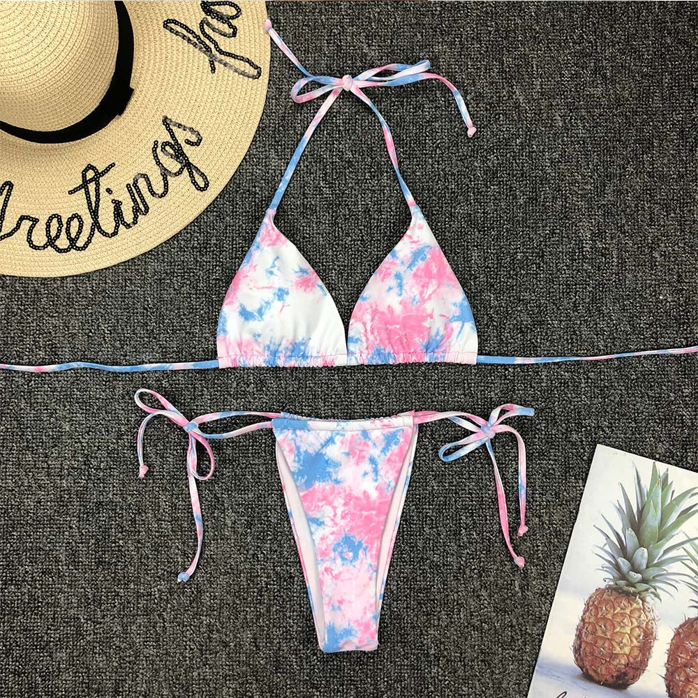 ’Venice’ Tie dye Bikini 2 piece Set