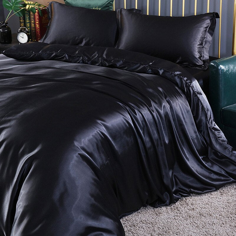 ‘Aphrodite’ Silk Bedding Set With pillow cases