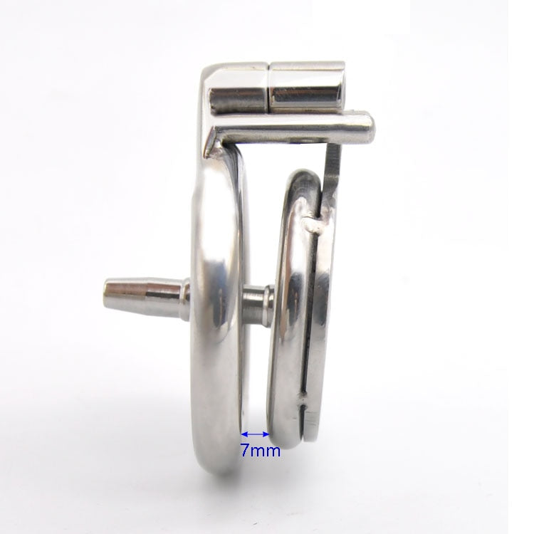 Super Small Stainless Steel Male Trumpet cock cage