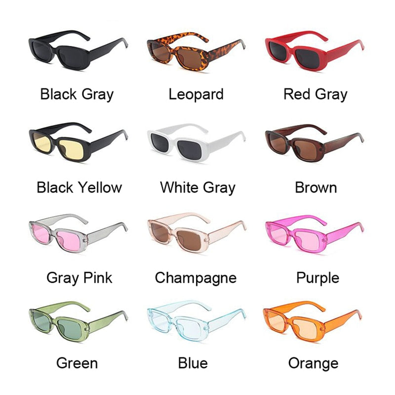 Vintage rectangle sunglasses