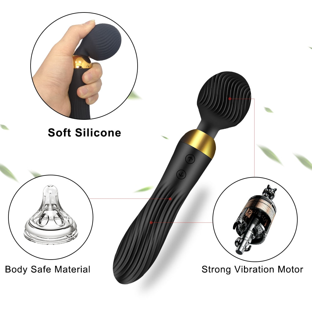 Magic vibrating wand  with 18 speeds