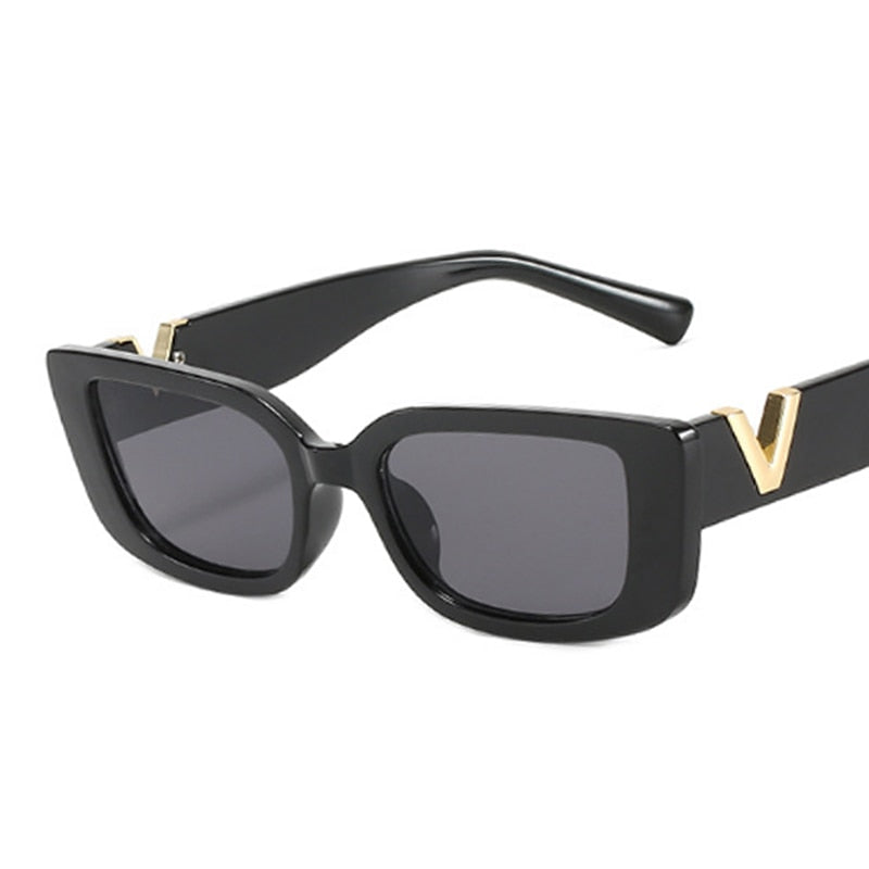 Retro Rectangle Sunglasses
