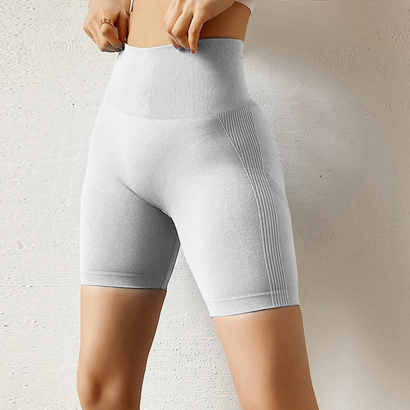 ‘Tigers eye’ high waist shapewear gym shorts