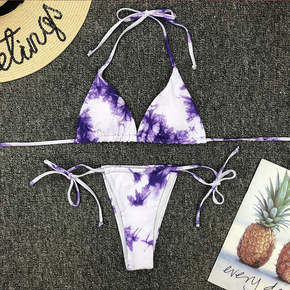 ’Venice’ Tie dye Bikini 2 piece Set