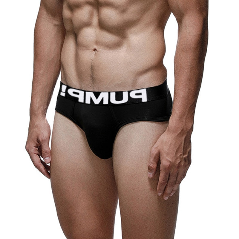 Low Waist Cotton Men's Underwear Y front briefs