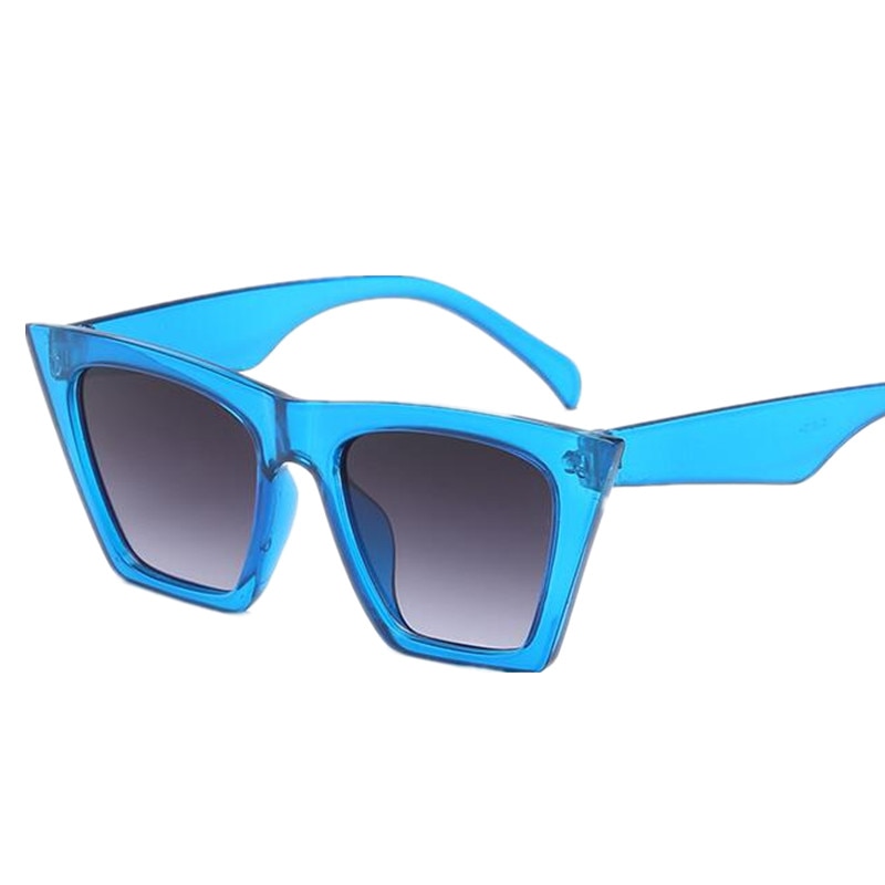 Square cat eyes sunglasses