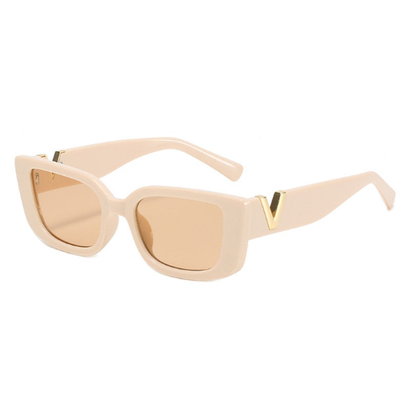 Retro Rectangle Sunglasses