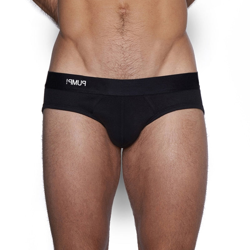 Low Waist Cotton Men's Underwear Y front briefs