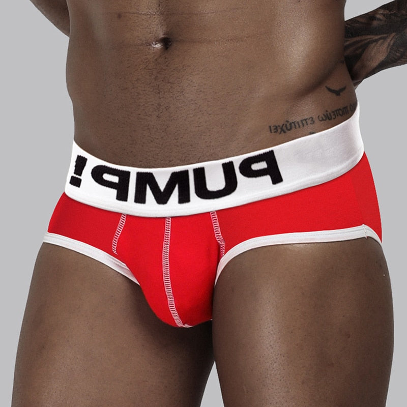 Low Waist Cotton Men's Underwear Y front briefs