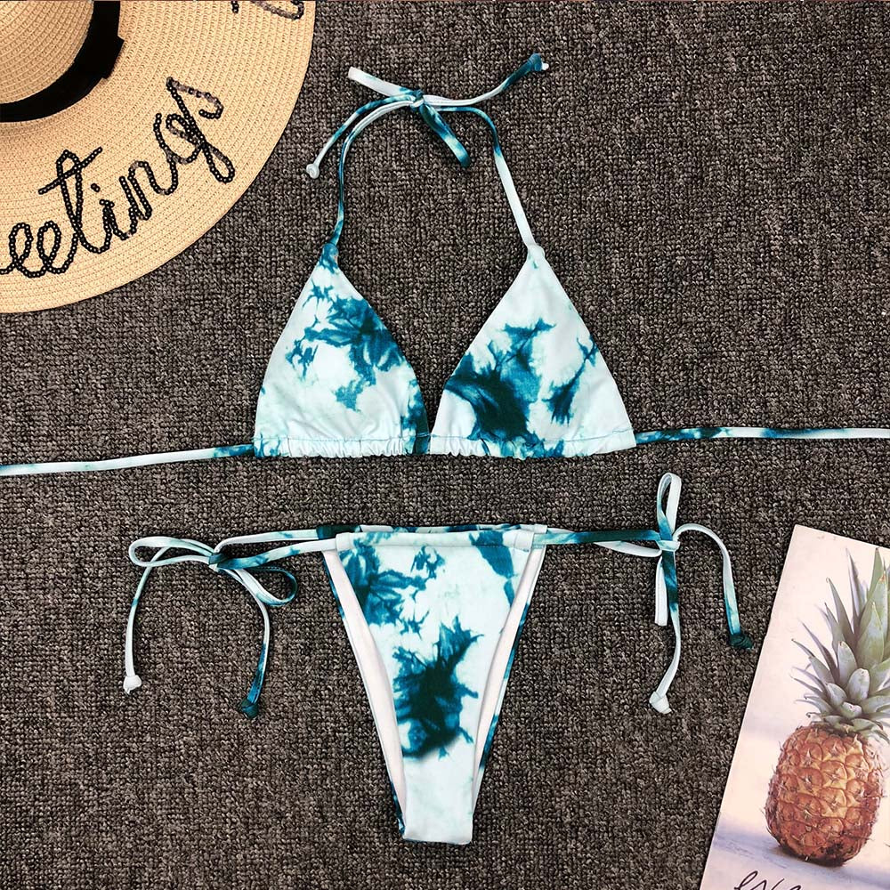 ’Venice’ Tie dye Bikini 2 piece Set