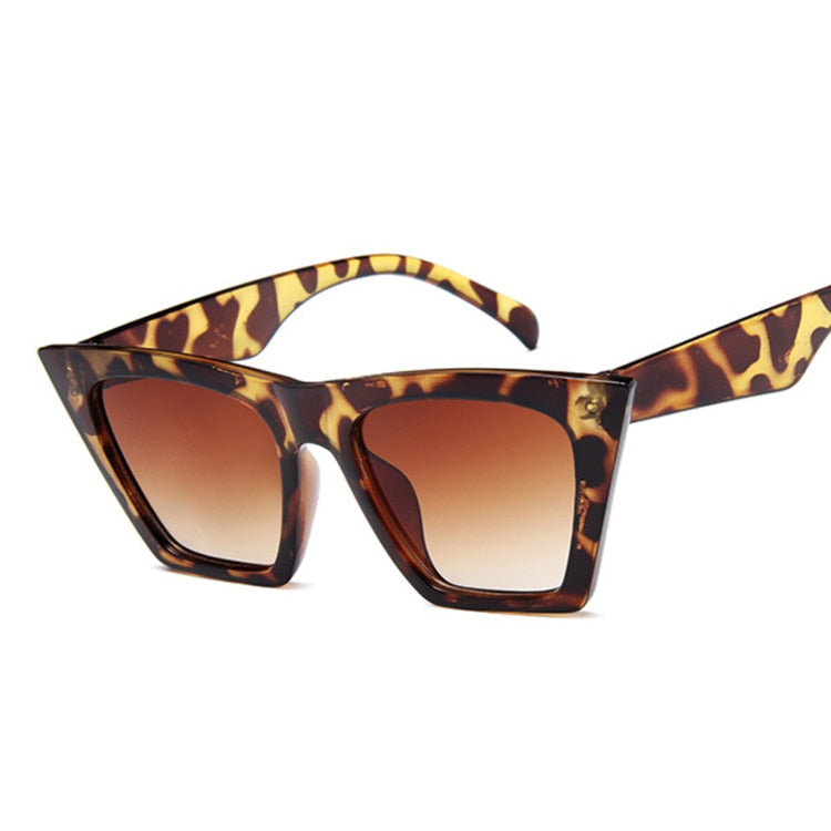 Square cat eyes Sunglasses