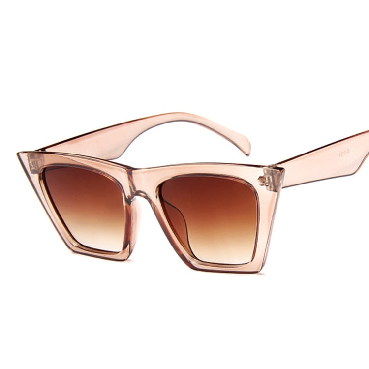 Square cat eyes Sunglasses