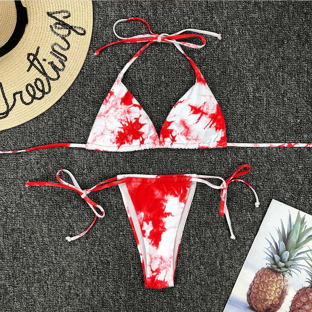 ’Venice’ Tie dye Bikini 2 piece Set