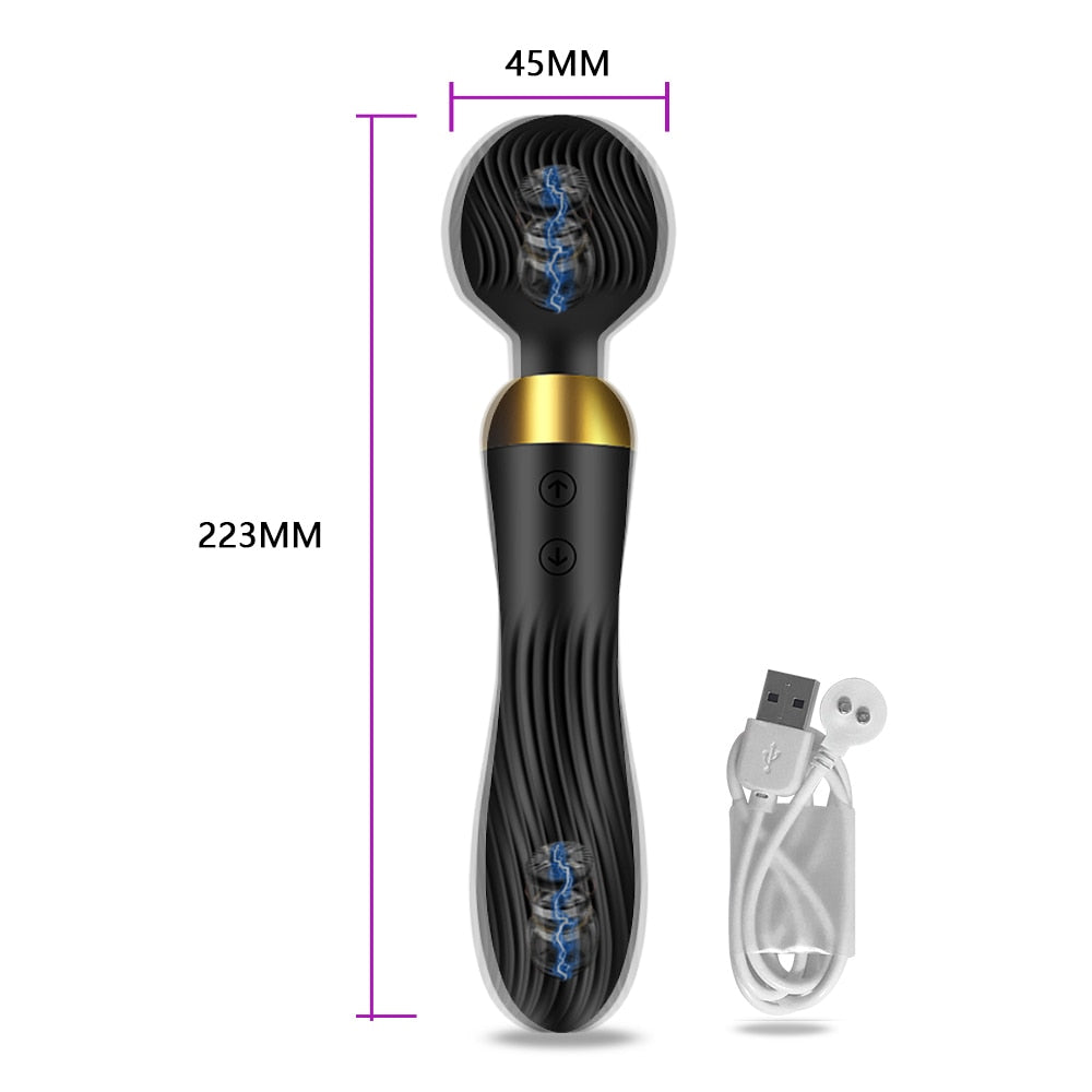 Magic vibrating wand  with 18 speeds