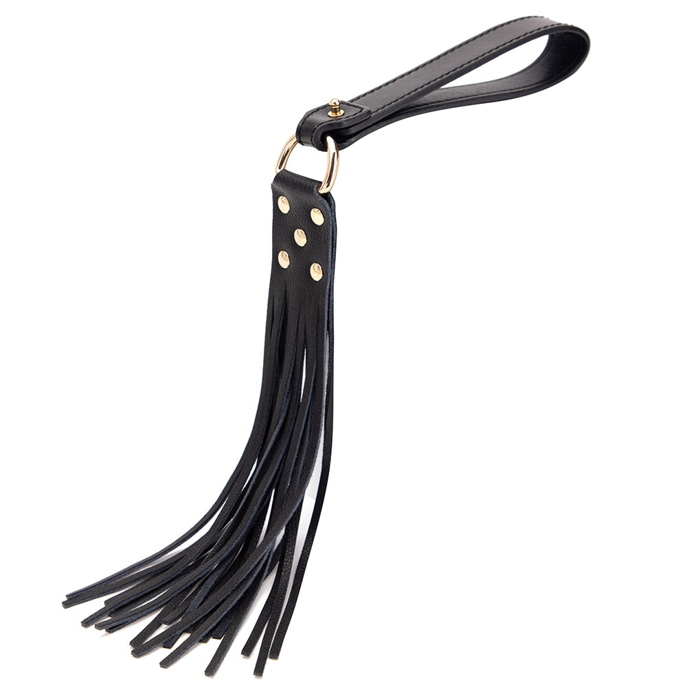 BDSM Genuine Leather bondage Restraint Set