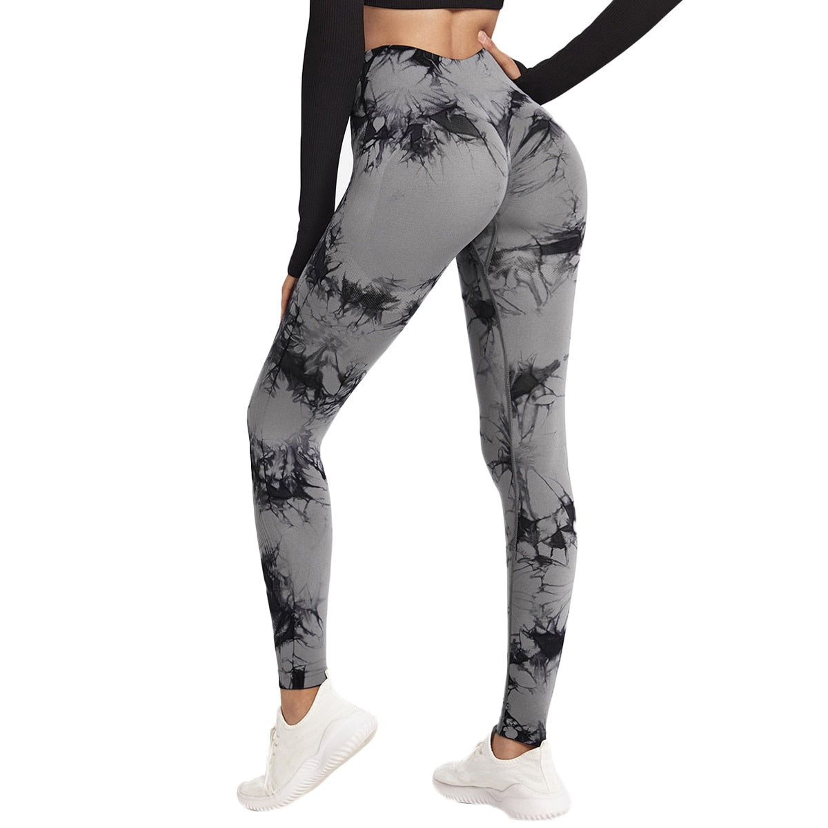 ‘Splash’ Seamless Peach Hip Gym Pants