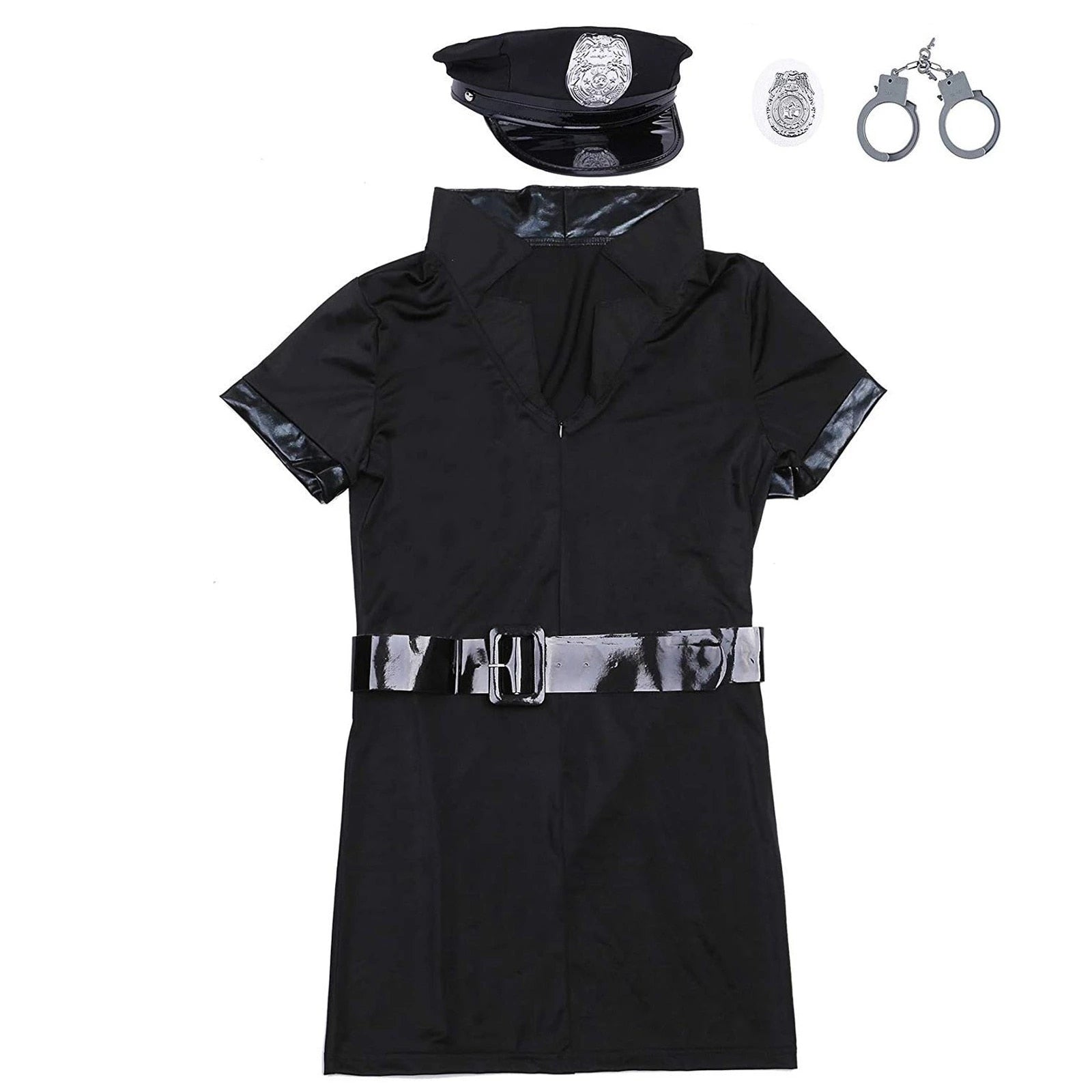 Sexy Police Officer Uniform in black