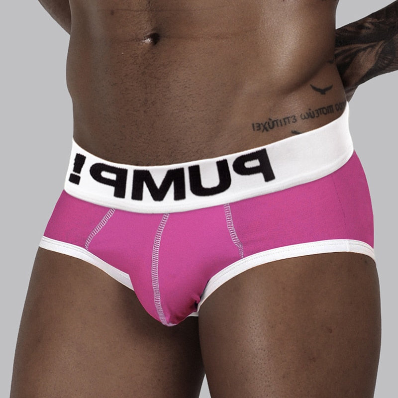 Low Waist Cotton Men's Underwear Y front briefs