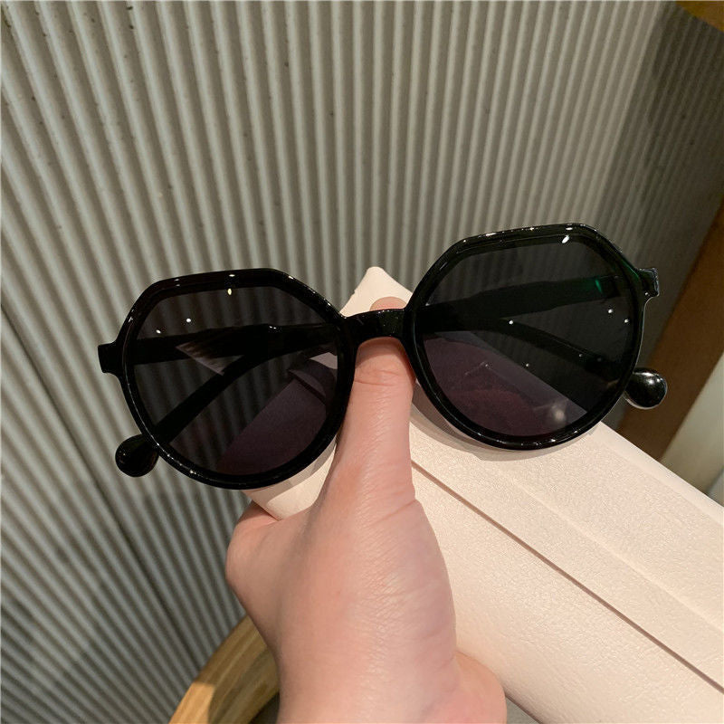 Hexagonal Round Frame Sunglasses