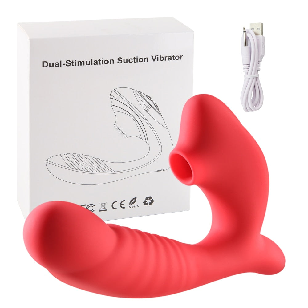 Clitoris Sucking Vibrator Dildo