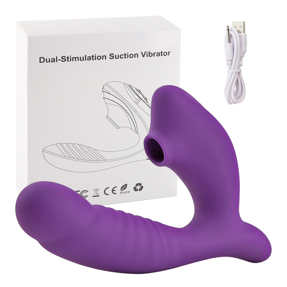 Clitoris Sucking Vibrator Dildo