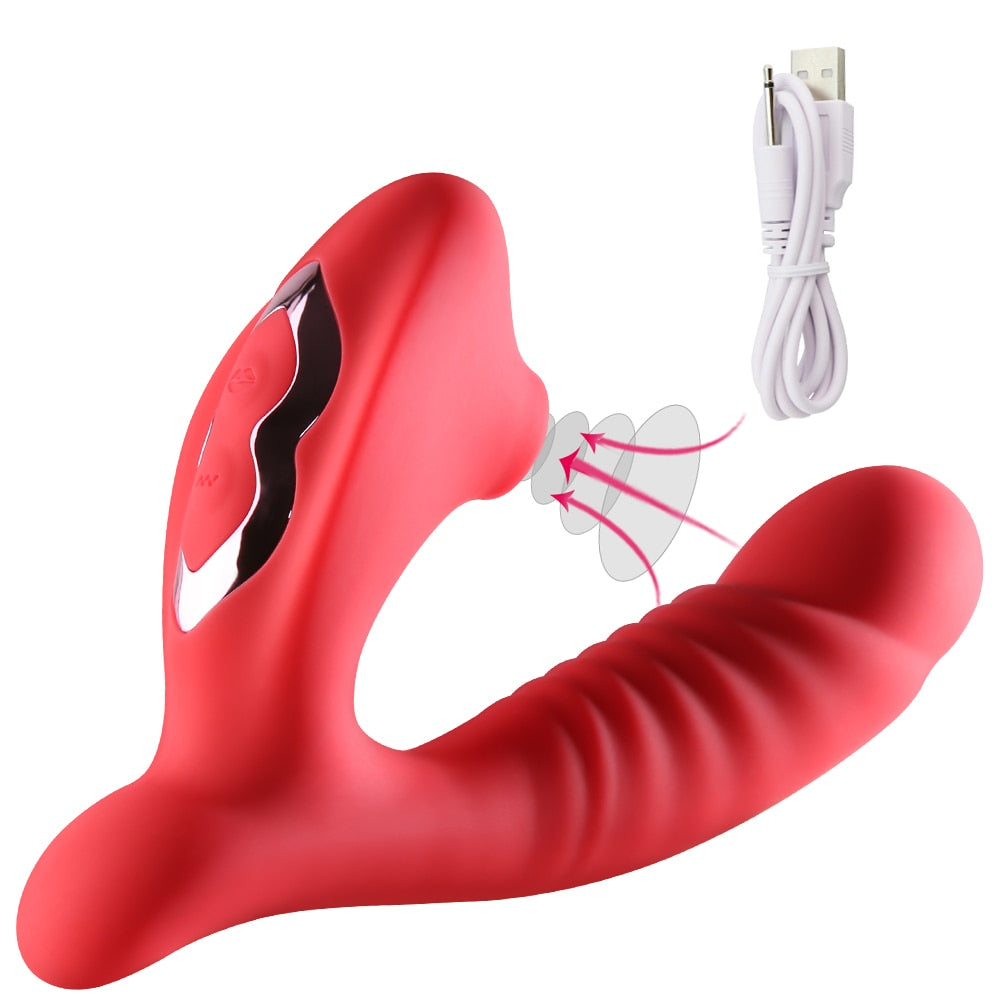 Clitoris Sucking Vibrator Dildo